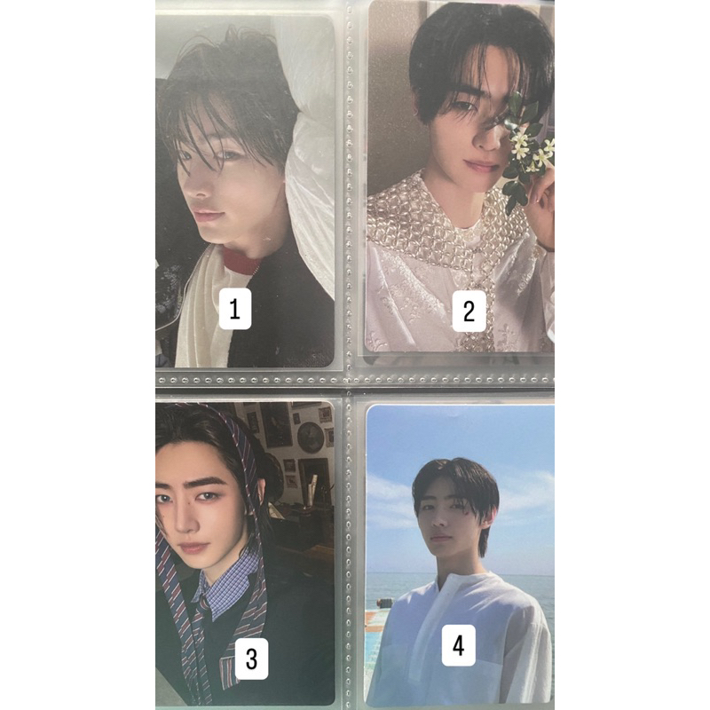 Photocard sunghoon ehypen ภาค 2