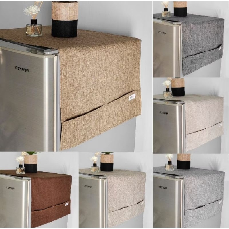 AESTETIC FRIDGE UK 115/48 CM / DENIM FRIDGE COVER / MINIMALIST FRIDGE COVER / PLAIN COVER