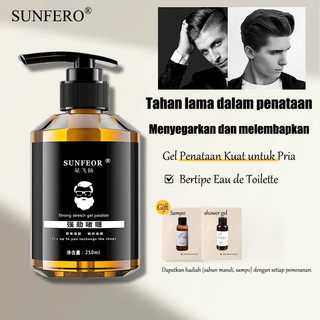 Minyak Rambut Pomade Pria Hair Styling Gel Hair Spray Penata Tahan Lama Tidak Lengket