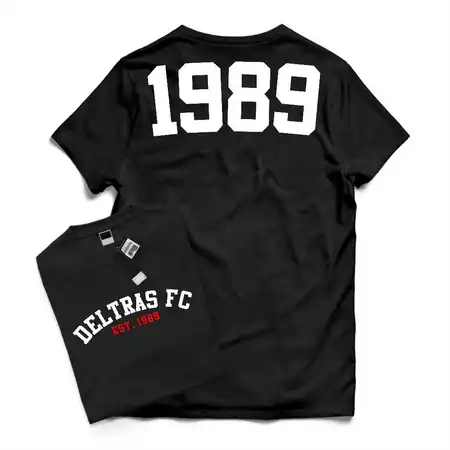 KATUN RISEHIGH_STORE เสื้อยืด DELTRAS FC 1989 24s Cotton