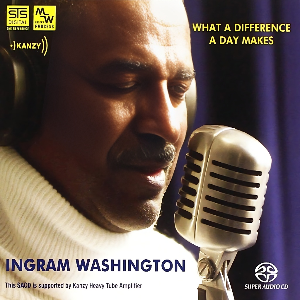 CD AUDIO JAZZ AUDIOPHILE ALBUM INGRAM WASHINGTON - WHAT A DIFFERENT A DAY MAKES
