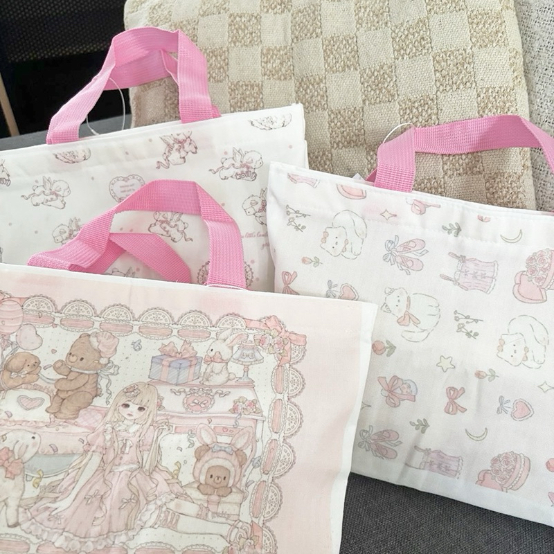 Mocorie - Madelyn coquette Mini Bag / coquette Ribbon Lunch Bag / Small Storage Bag / Lunch Bag coqu