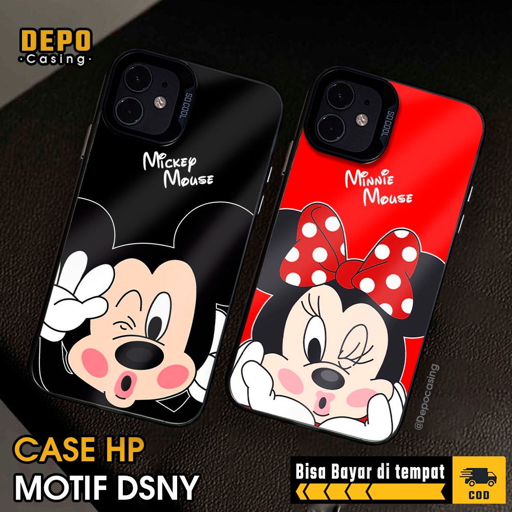 HP Poco M6 M6 Pro X5 X5 Pro X6 X6 Pro Depo Casing [DSNY] Premium Case So Cool Hologram Matte Hard Ca