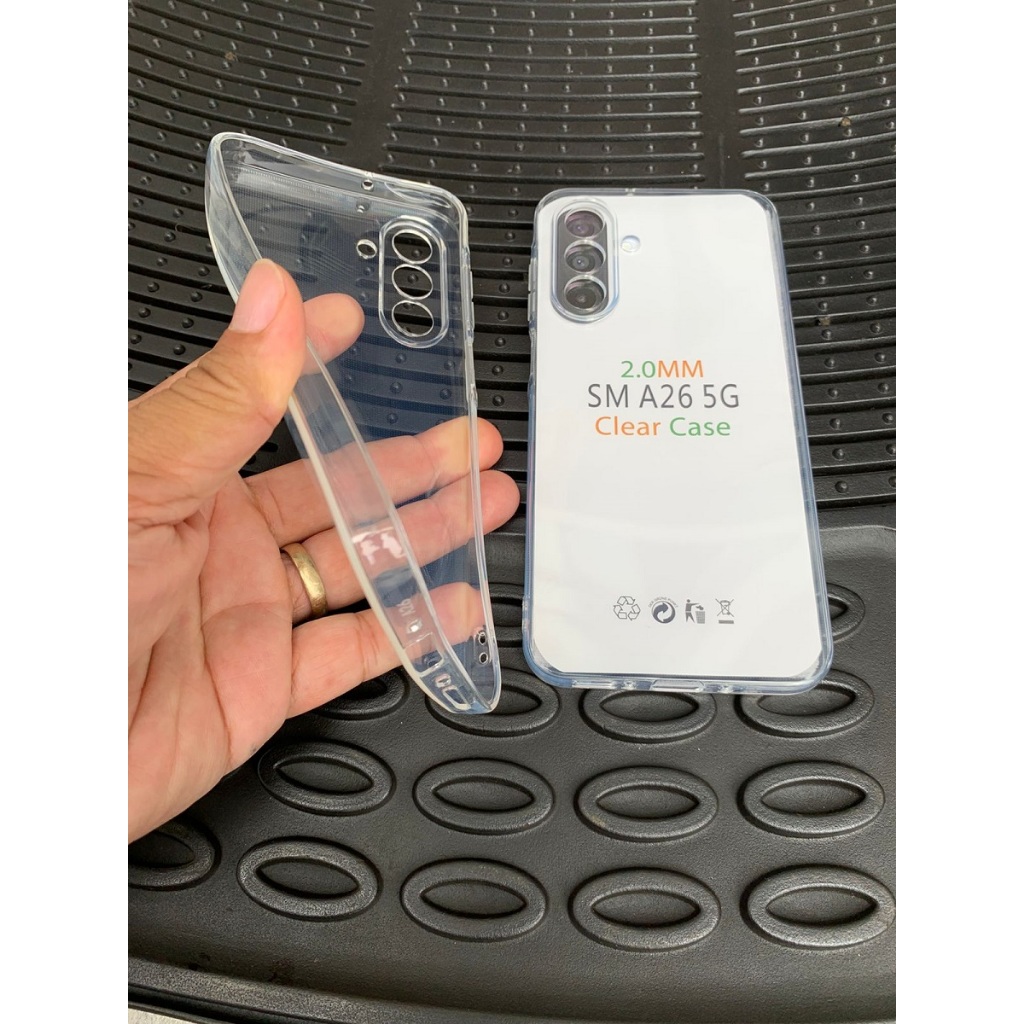 Jelly Case Samsung Galaxy A26 5G | Samsung A17 5G Equation Silicon Clear Case HD 2.0mm