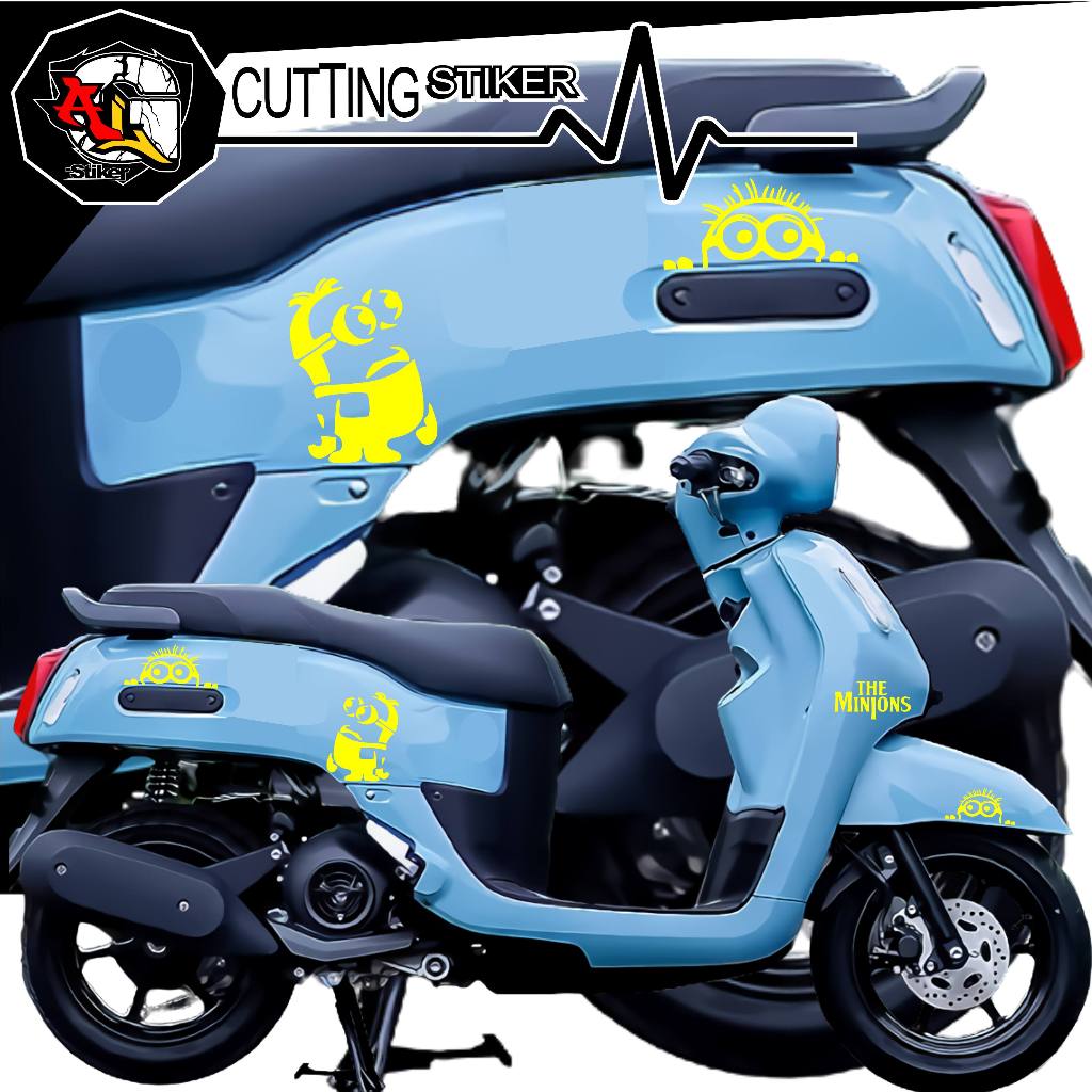 MINION CUTTING สติกเกอร์ FAZZIO STRIPING 562A 1 ชุด