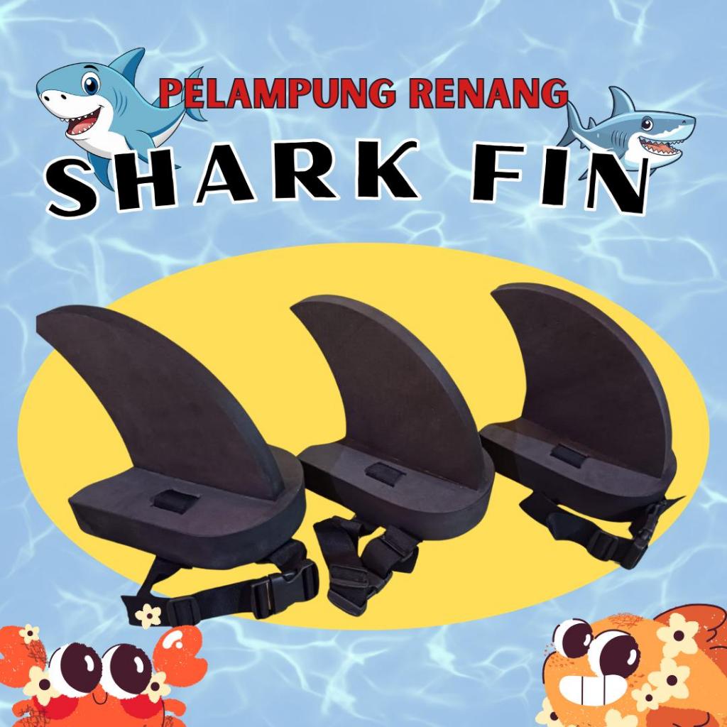 SHARK FIN CHILDRENS BACK SWIMMING FLOAT SHARK FIN MODEL