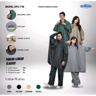 jas hujan setelan poncho celana classic super jumbo dengan bahan pvc lembut dan lentur