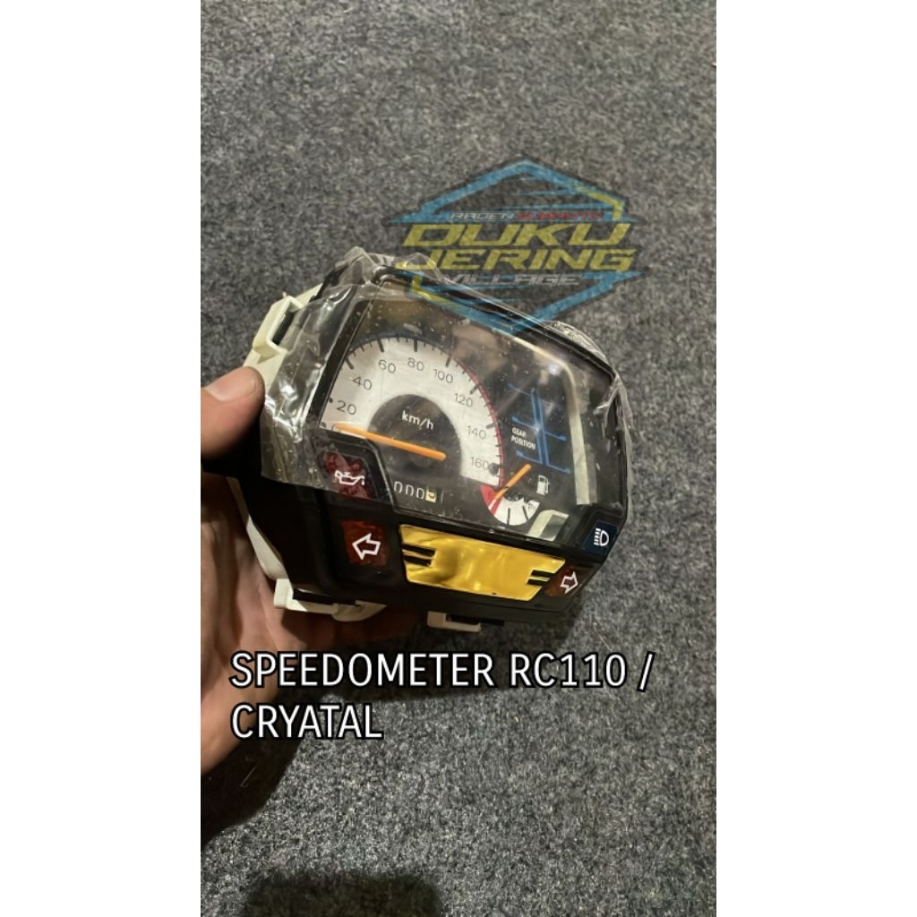 SPEEDOMETER RC110 / คริสตัล