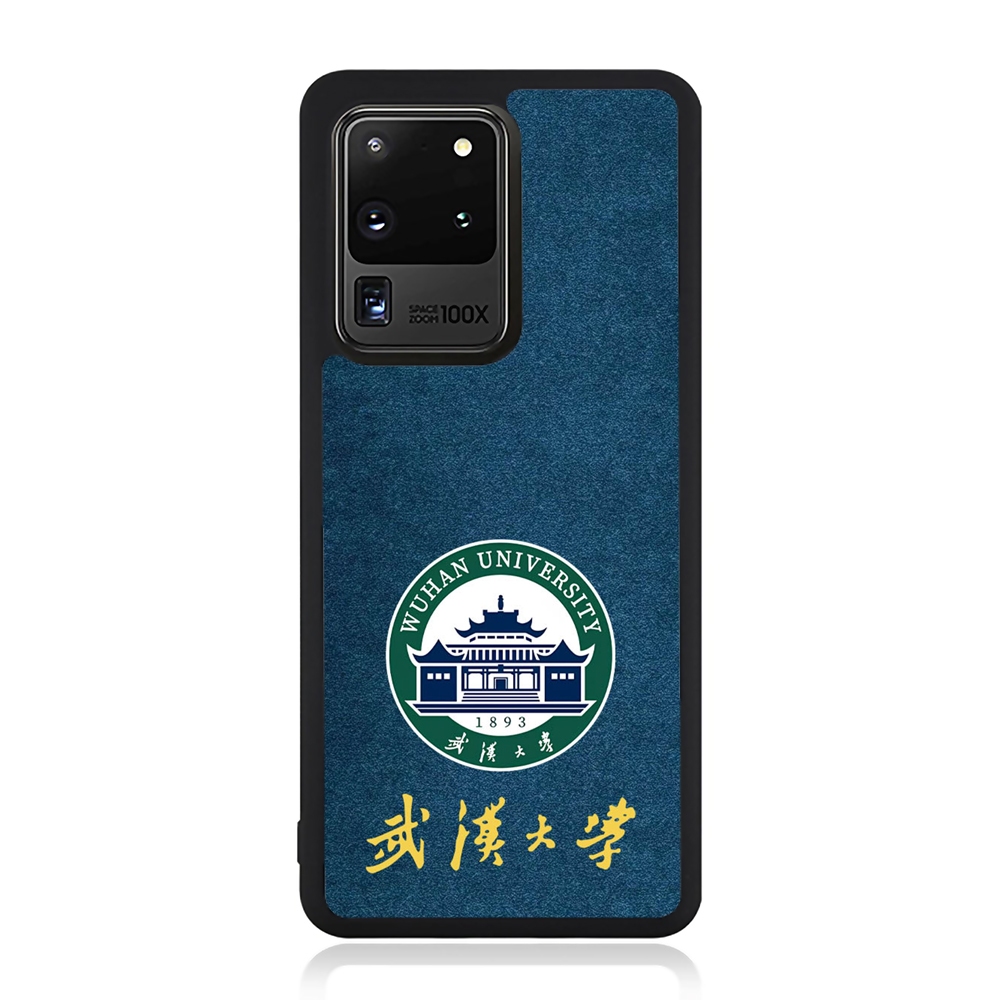 Samsung Note 20 10 9 8 7 Plus ultra Lite Edge Softcase Custom WUHAN University China Case