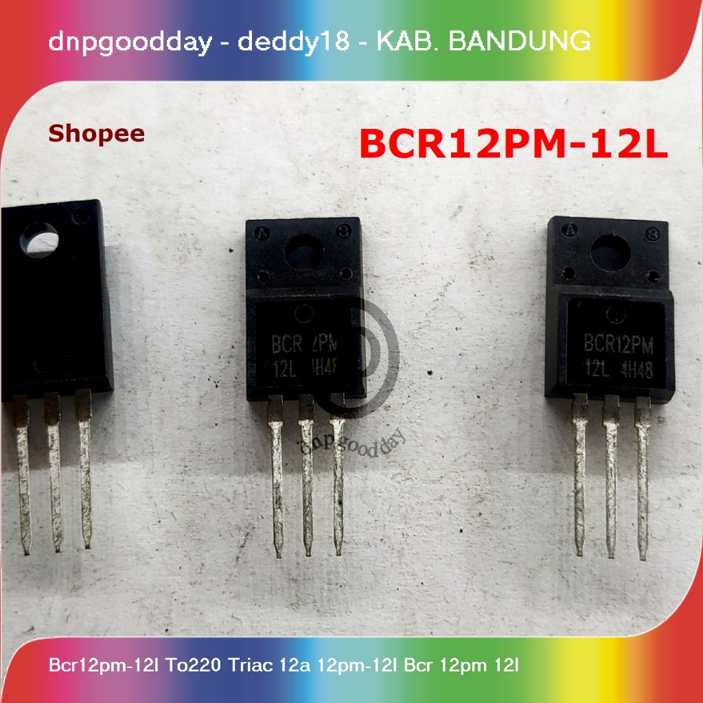 Bcr12pm-12l to220 triac 12a 12pm-12l bcr 12pm 12l