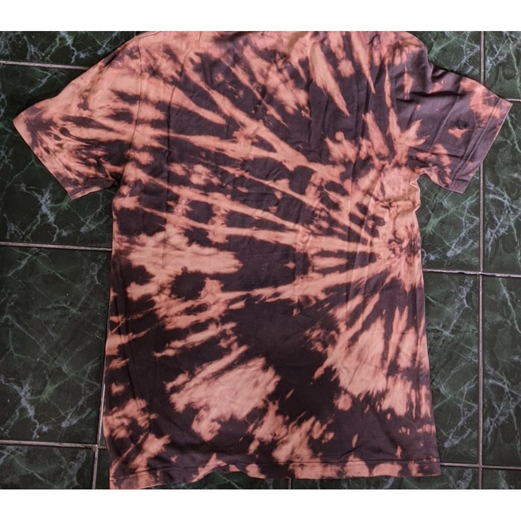 KATUN Tie Die Cotton Do It Brown Salvador โลโก้ใหญ่