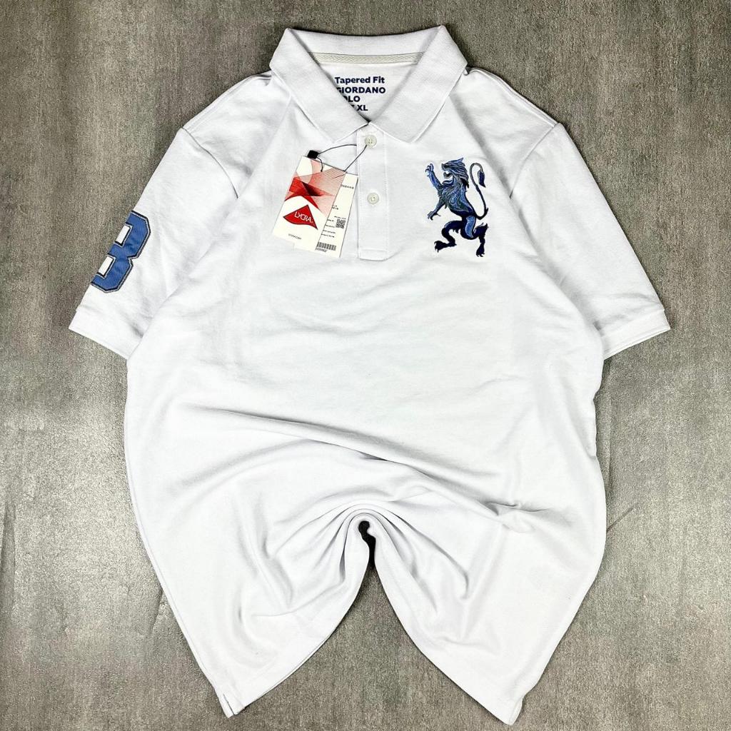 KATUN SANDERCO เสื้อโปโล Wangki Giordano วัสดุผ้าฝ้าย เสื้อโปโล/เสื้อคอปก Giordano