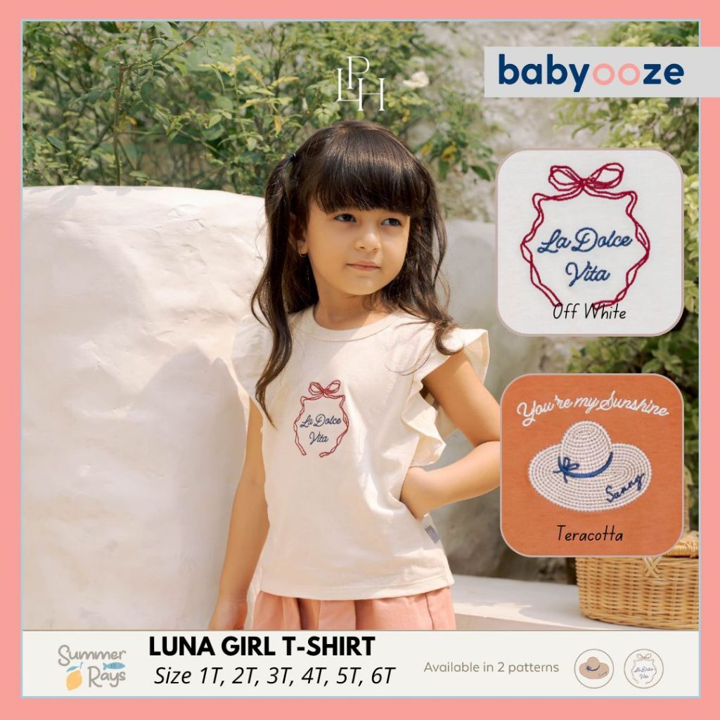 LITTLE PALMERHAUS LUNA GIRL T-SHIRT / CHILDRENS T-SHIRT