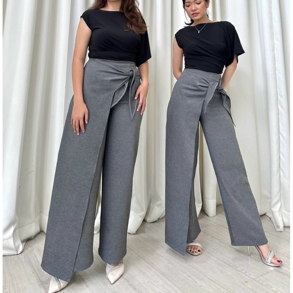 Noelle Pants - Wrap Tie Pants