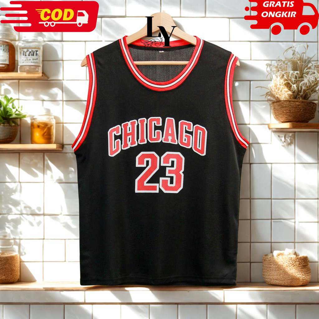 เสื้อกล้าม swingman jersey chicago bull*s บาสเกตบอล dryfit กีฬา