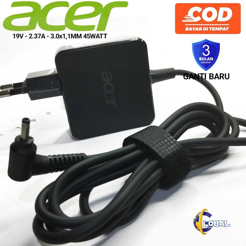 Acer Travelmate P214 Series อะแดปเตอร์ชาร์จแล็ปท็อป รุ่น N19Q7 19V 2.37A 45W DC 3.0x1.1mm