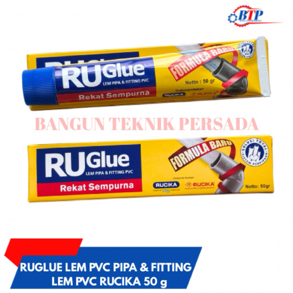 RUCIKA PVC GLUE - RUGLUE PVC GLUE PIPE & FITTING 50 g