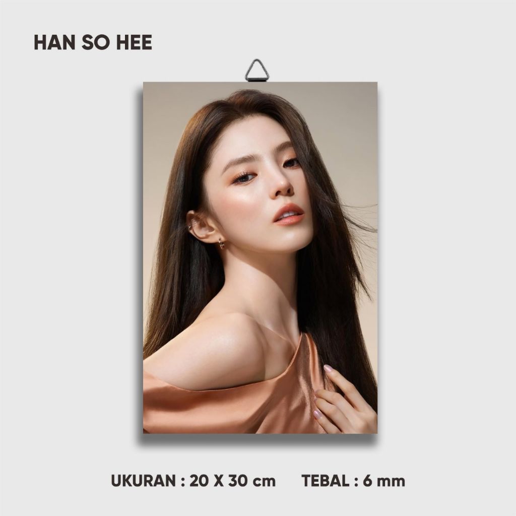 Walldecor Han So Hee Wall Display