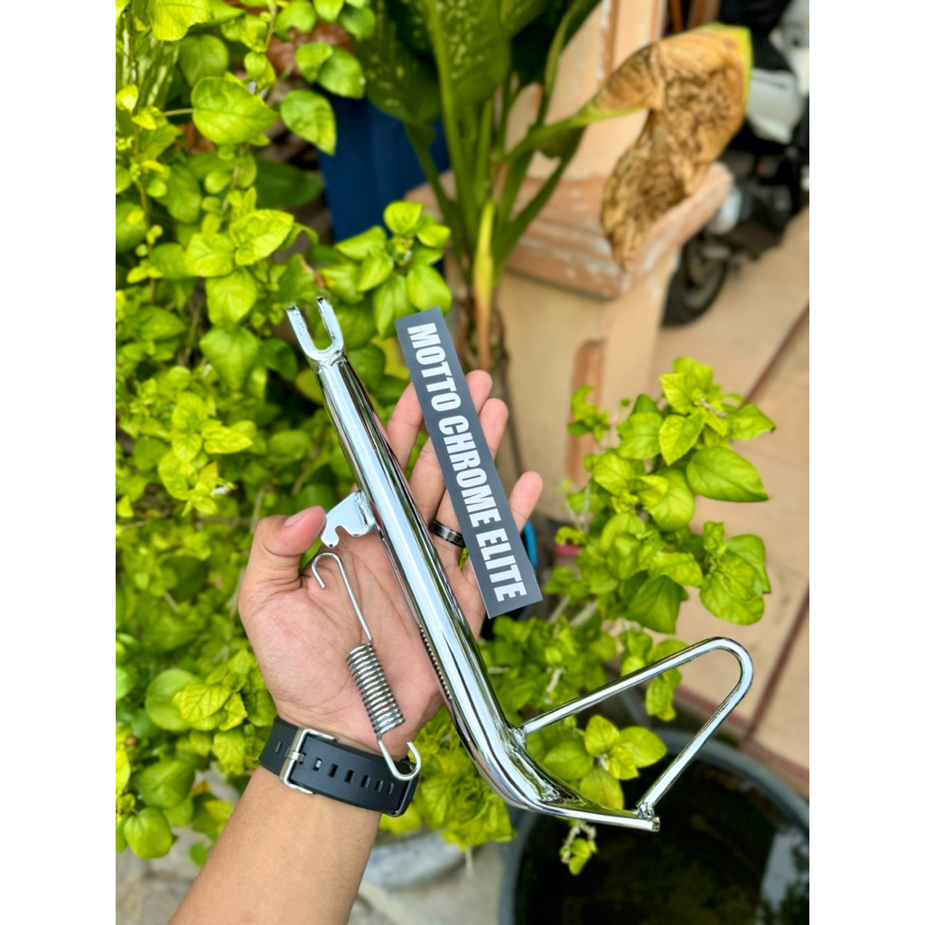 เดิมขาตั้งชุด PIR CHROME LENGTH 28 ซม.CB150R CB 150R ใหม่ RXK RXKING RX KING NINJA FIZR F1ZR FIZ R V