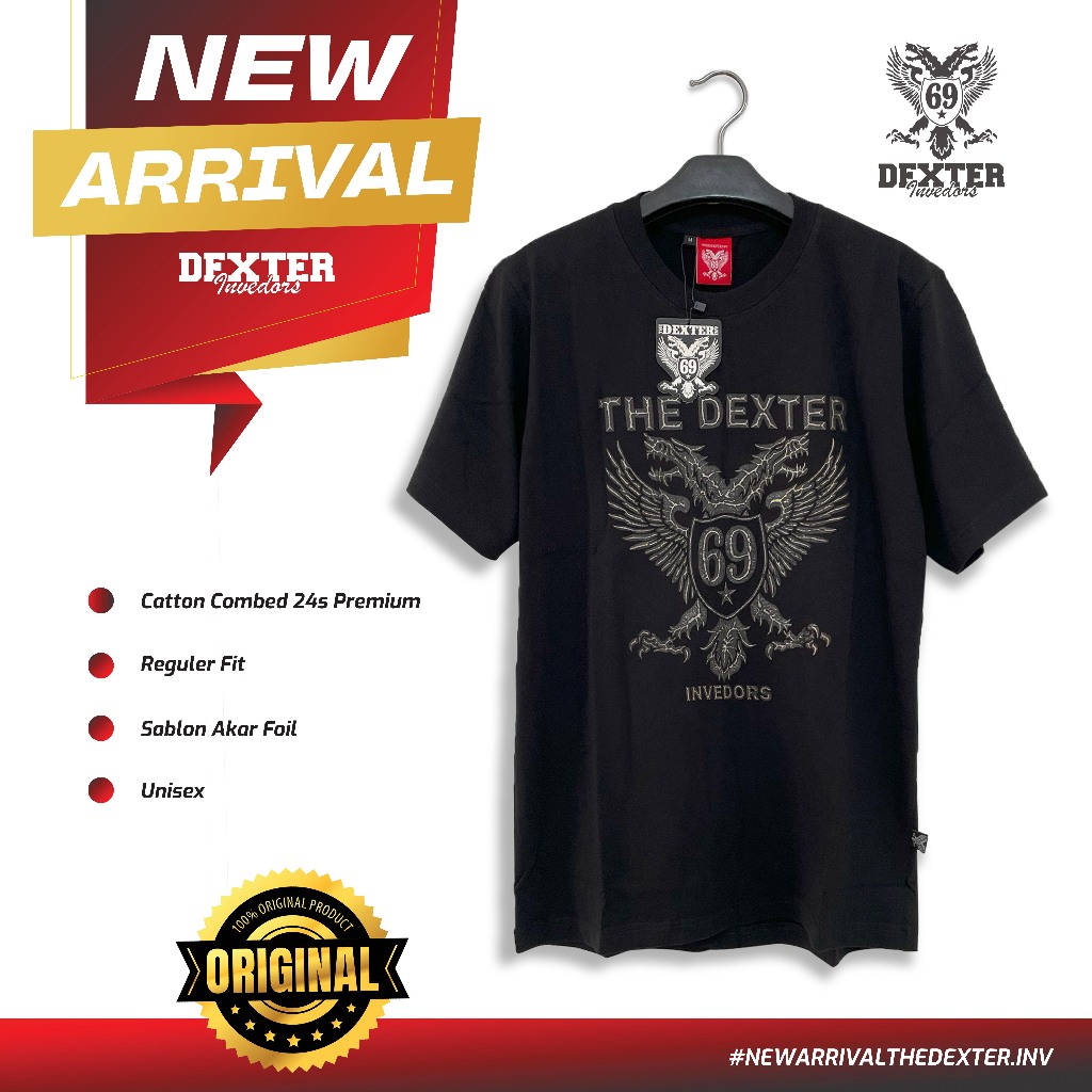 เสื้อยืด THE DEXTER INV 1969 GARUDA