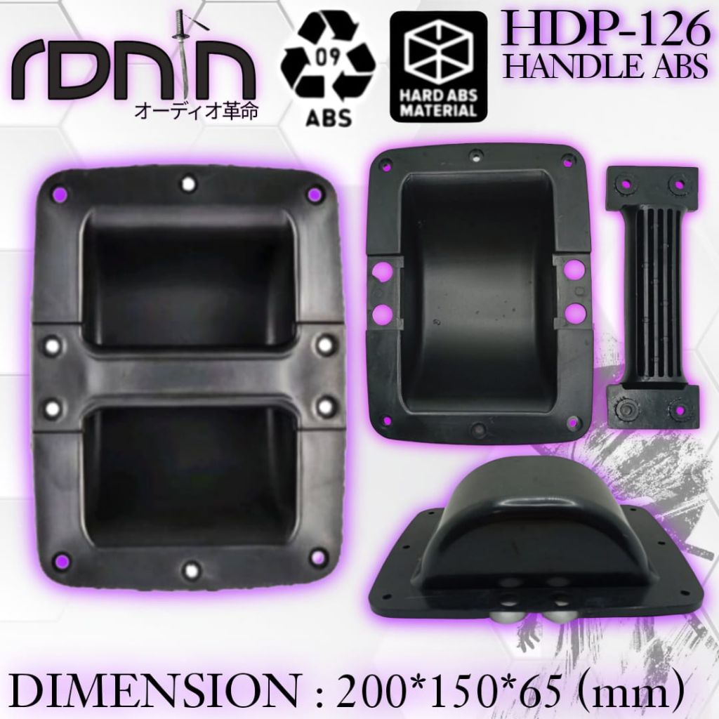 RONIN HANDLE HANDLE BOX SPEAKER ABS SERIES JBL-126 ORIGINAL IMPORT