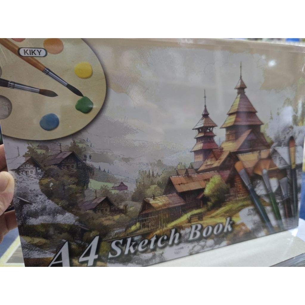 KIKY A4 SKETCH BOOK 50 แผ่น KIKY A4 SKETCHBOOK KIKY DRAWING BOOK SKETCH BOOK