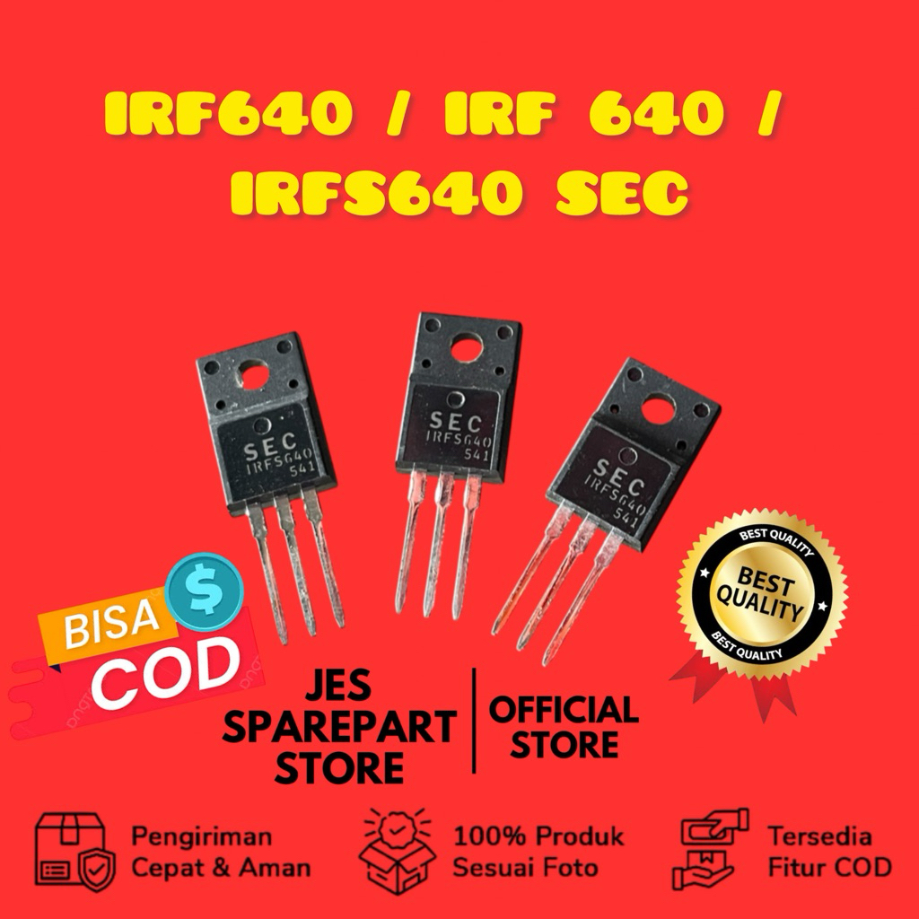 FET IRF640 หรือ IRF640N