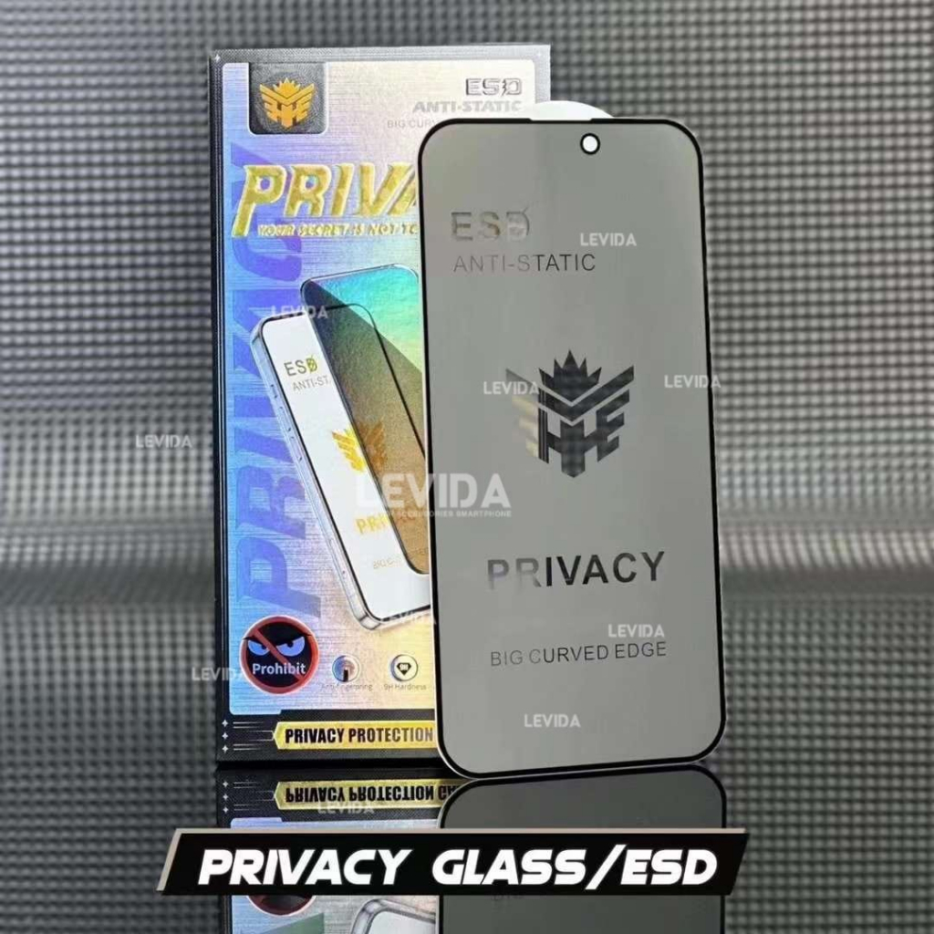 LAYAR Tecno Spark 40 Tecno Spark 40 Pro Tecno Spark Go 1 กระจกนิรภัยคลุมทั้งหมด Anti Static SPY PRIV