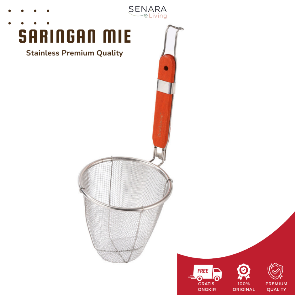 LALIA Living Premium Noodle Filter / Chicken Noodle Filter Bakmie Ramen Pasta Stainless Steel