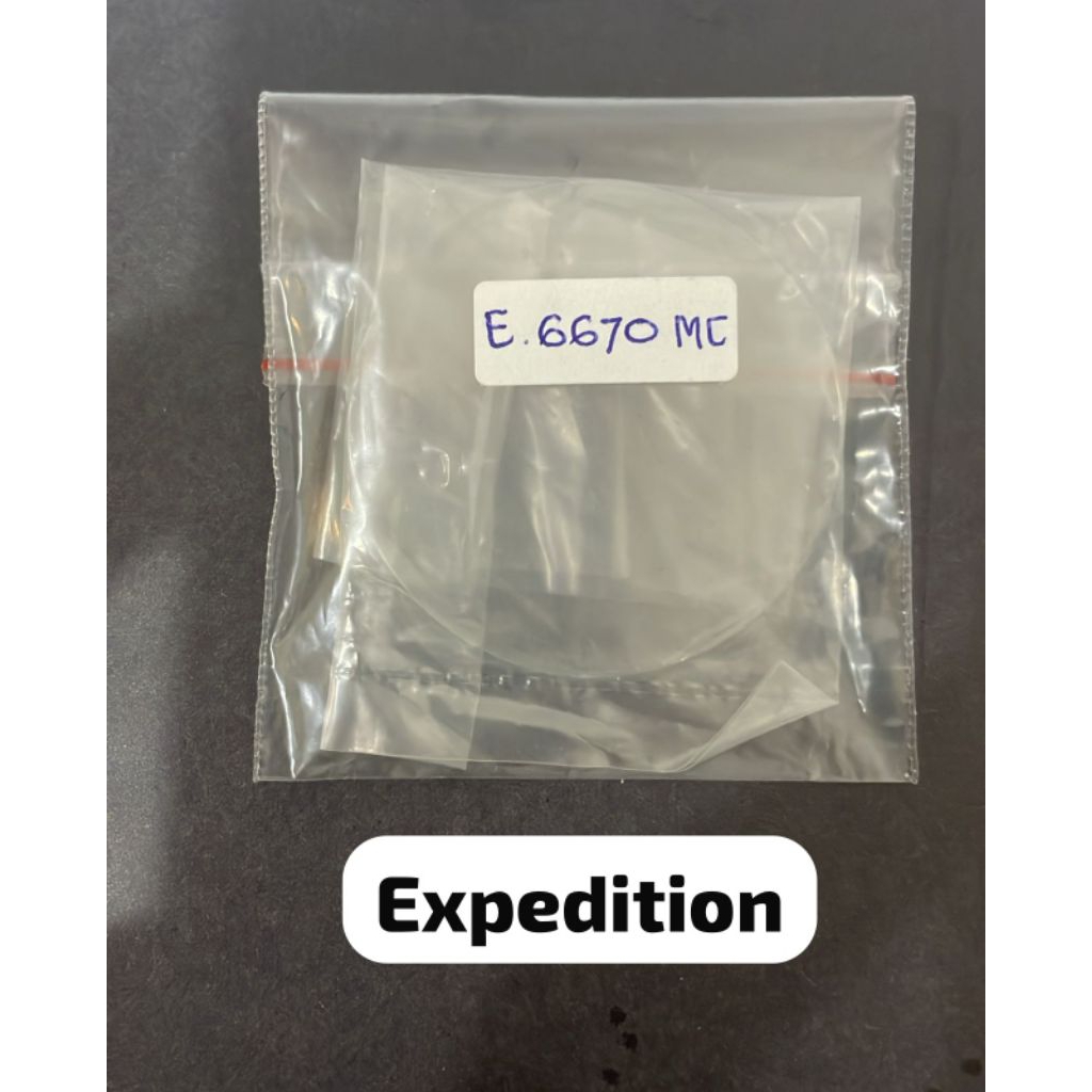 กระจกนาฬิกา expedition 6670MC ดั้งเดิม