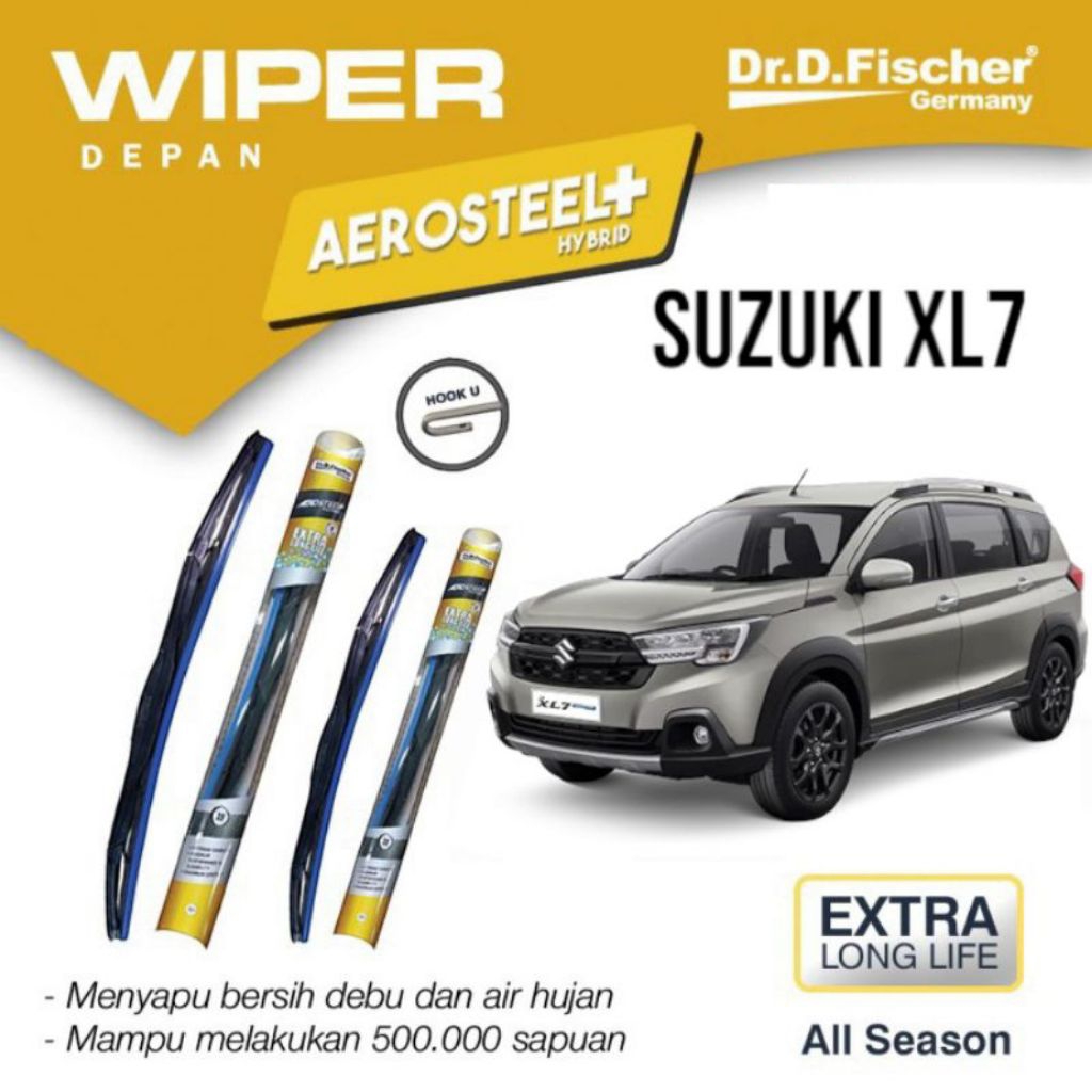 XL7 Dr.D.Fischer 22" 16" Hybrid Windshield Wiper