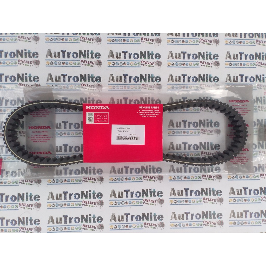 Van Belt Drive 23100-K35-V01 Original Honda Vario 125 FI ESP LED 23100K35V01