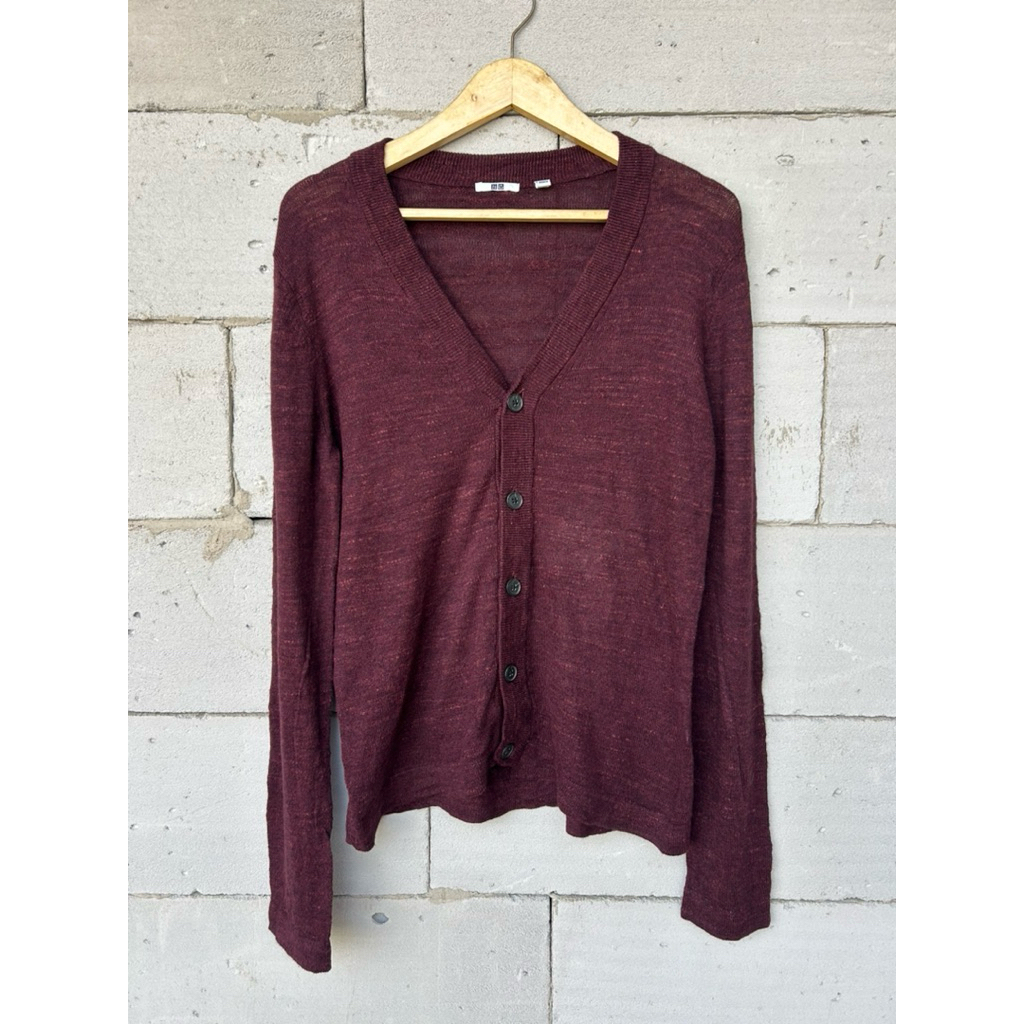 เสื้อสเวตเตอร์คาร์ดิแกน Knit / Uniqlo