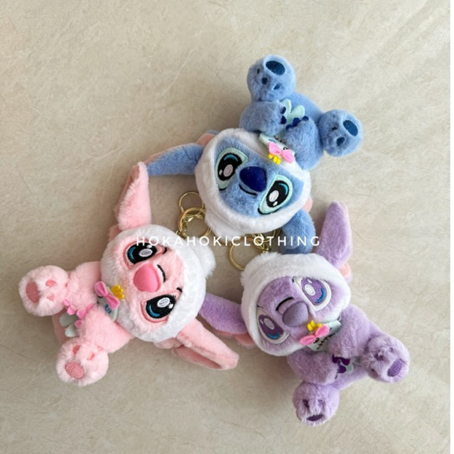 GANTUNGAN พวงกุญแจตุ๊กตา พวงกุญแจตุ๊กตา พวงกุญแจตุ๊กตา พวงกุญแจ Stitch / lilo & Stitch / พวงกุญแจตะเ