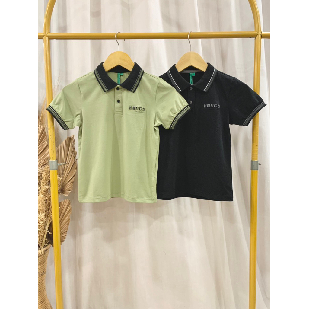 เสื้อยืดคอปก TPD สําหรับเด็กผู้ชาย