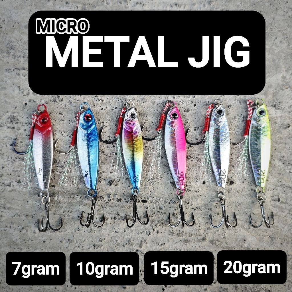 MICRO JIG 7gram 10gram 15gram 20gram