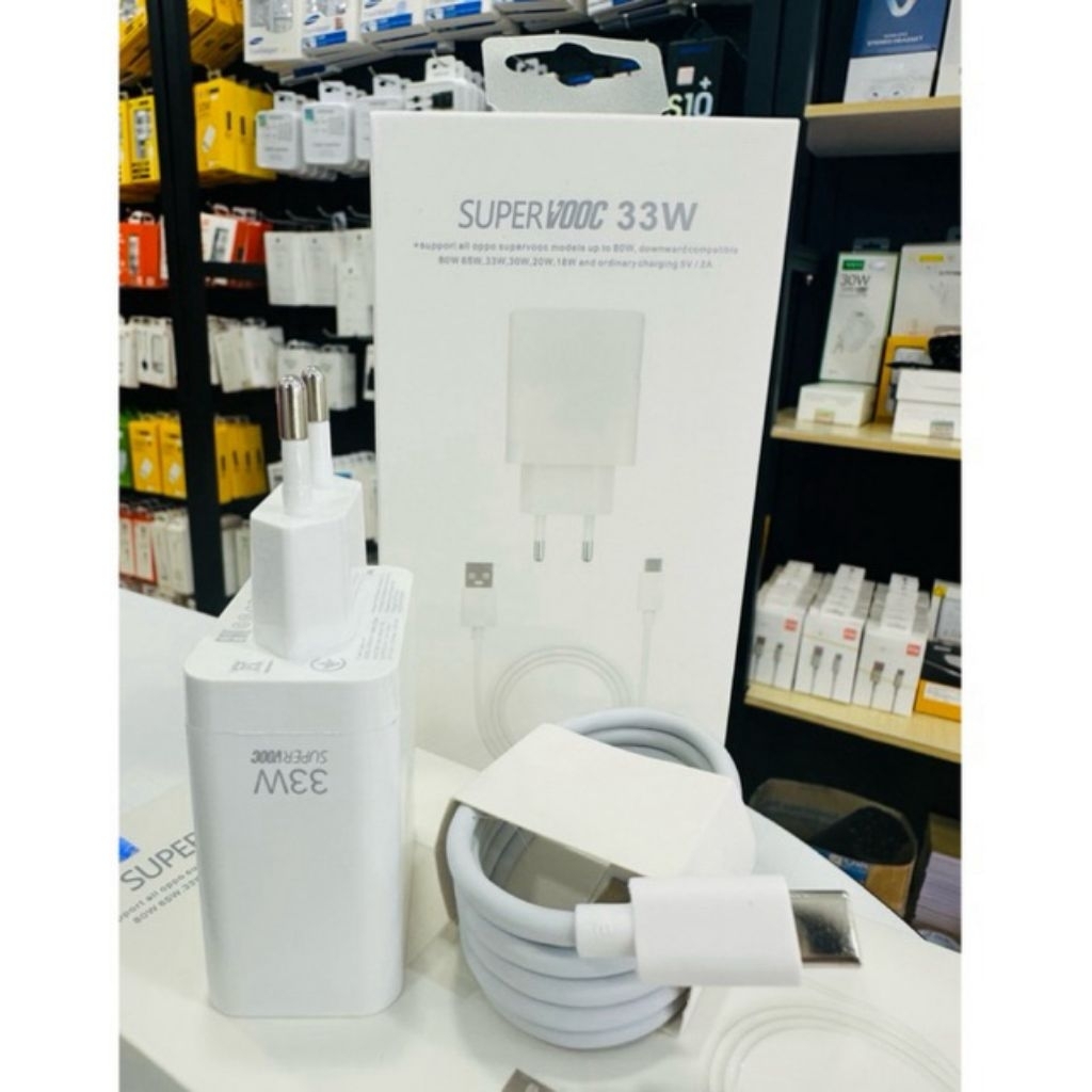 OPPO 33W SUPERVOOC TYPE C FAST CHARGER ต้นฉบับ