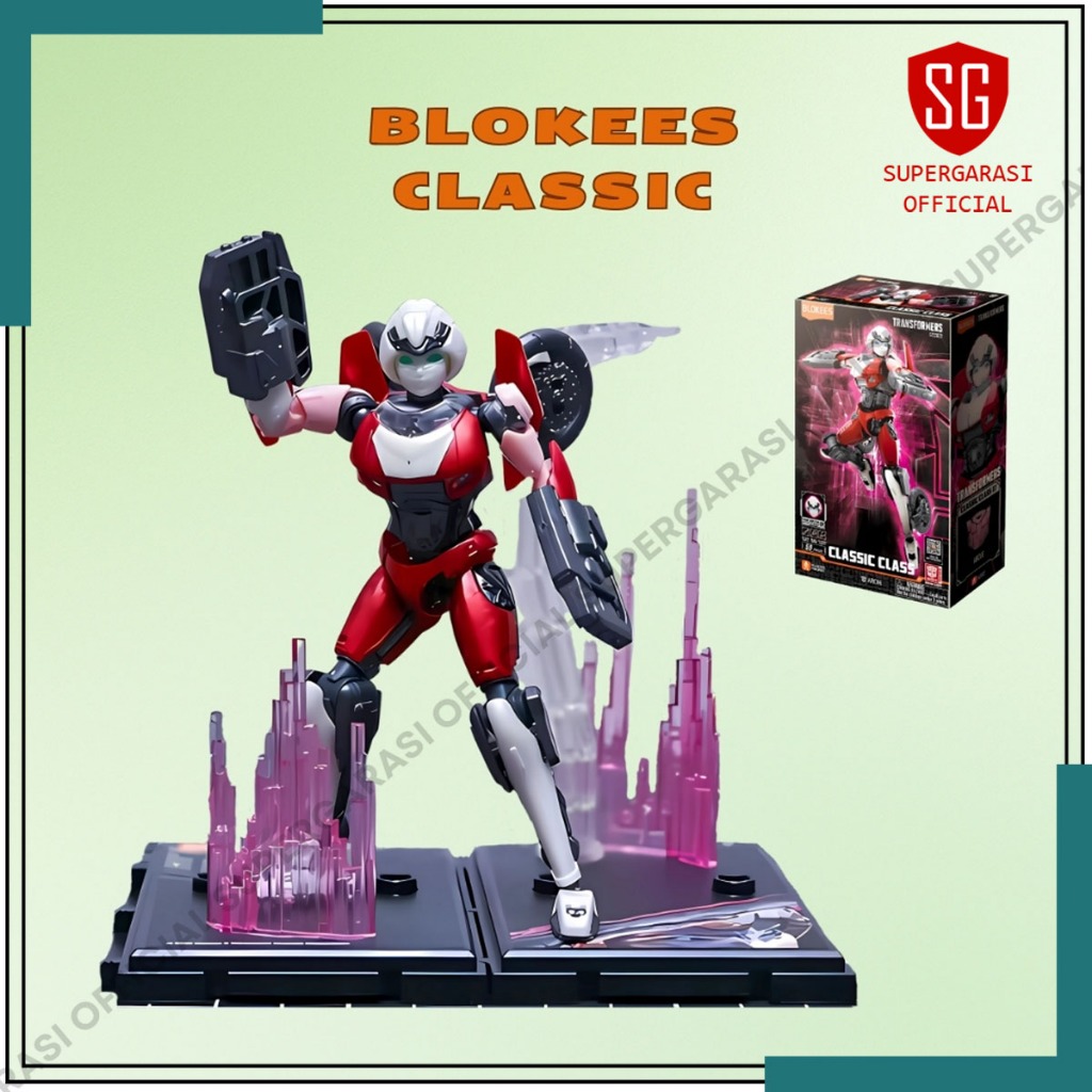 คลาสคลาสสิก 71152 Arcee Transformers Action Figure Blockees รูปปั้นแสดง