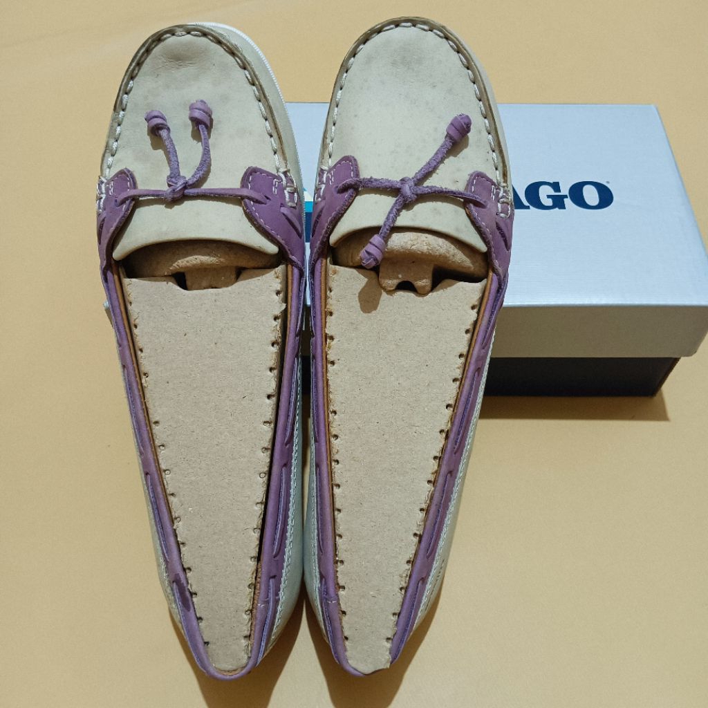 ใหม่พร้อม DEFECT - SEBAGO รองเท้าส้นแบนผู้หญิง Felluca Lace