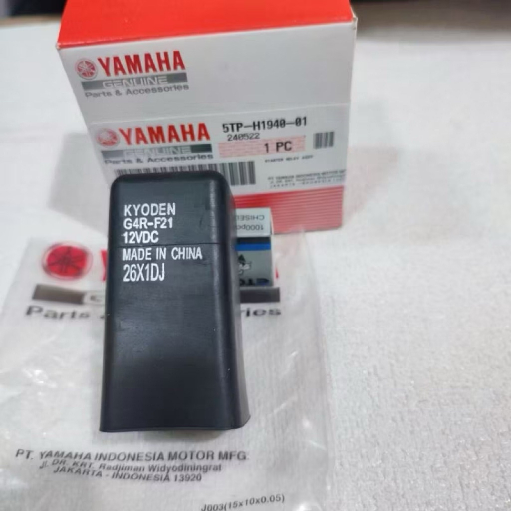 RELAY STARTER BENDIK MIO SPORTY SMILE GT J JUPITER Z VEGA R ZR ใหม่ ORIGINAL YAMAHA 5TP-H1940-01