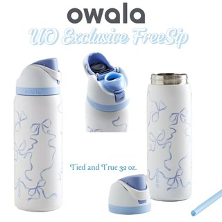 【Original】Owala UO Edisi Terbatas Tied and True 32oz（945ml）Insulated Stainless Steel Water Bottle