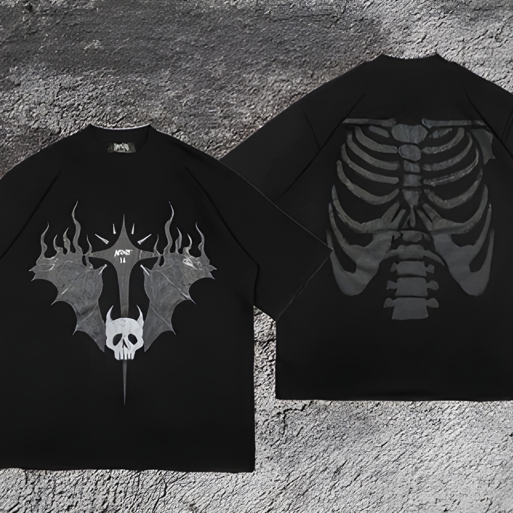 HECATE - BONE FLY TEE