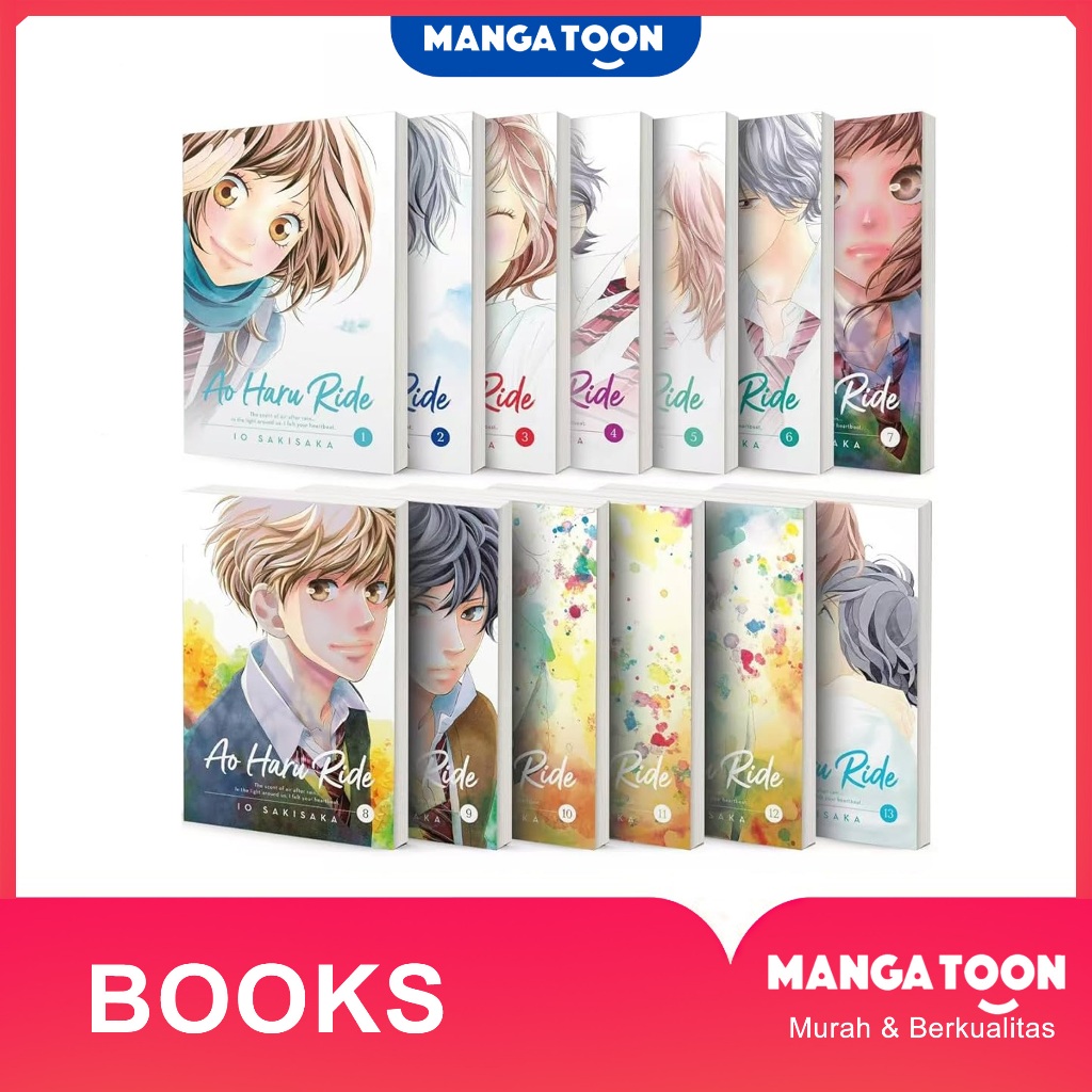 Ao Haru Ride by Io Sakisaka 13 เล่ม - อังกฤษ
