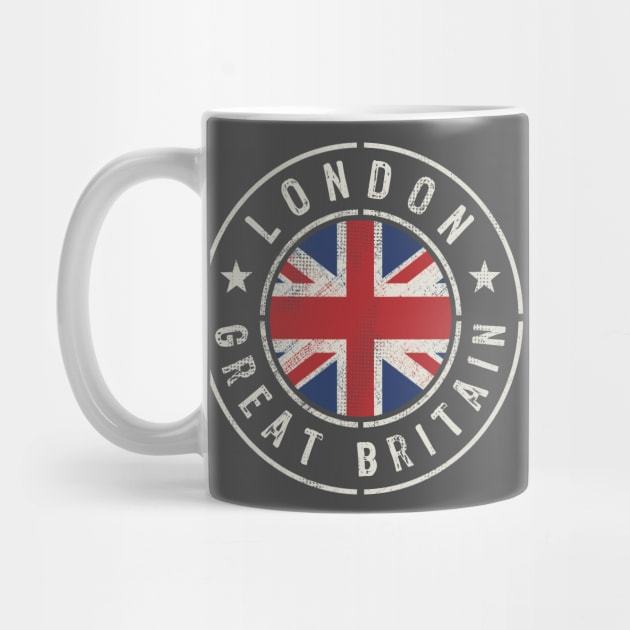 London Great British Flag London Mug