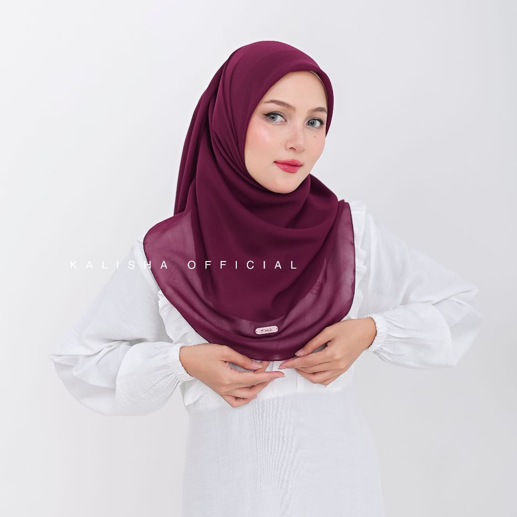 Kalisha Oval Square Hijab Oval Polycotton Square Hijab Bella Square Hijab 4 Jeera