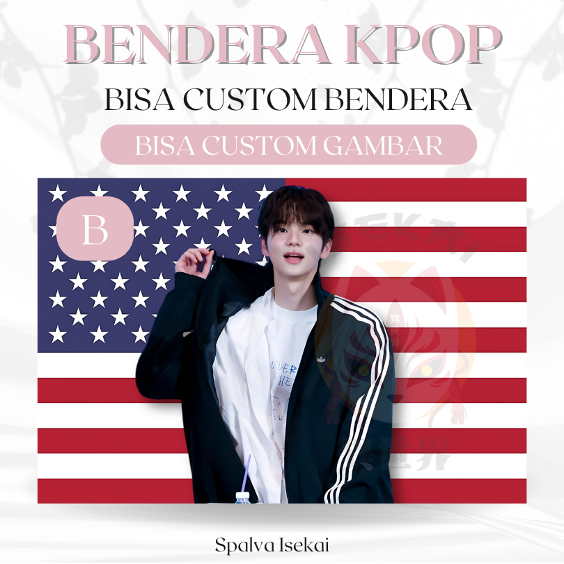 AMERICAN FLAG KPOP SHINYU TWS / โปสเตอร์ KPOP / KPOP FLAG Shin Junghwan Twenty Four Seven With Us / 