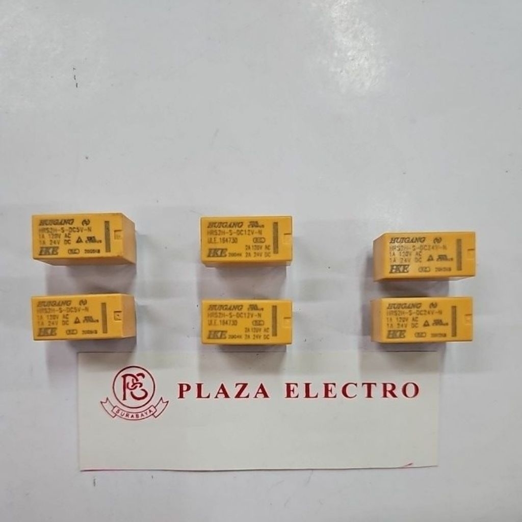 RELAY 5/12/24 VOLT 8P PIN 8 FEET HKE ต้นฉบับ