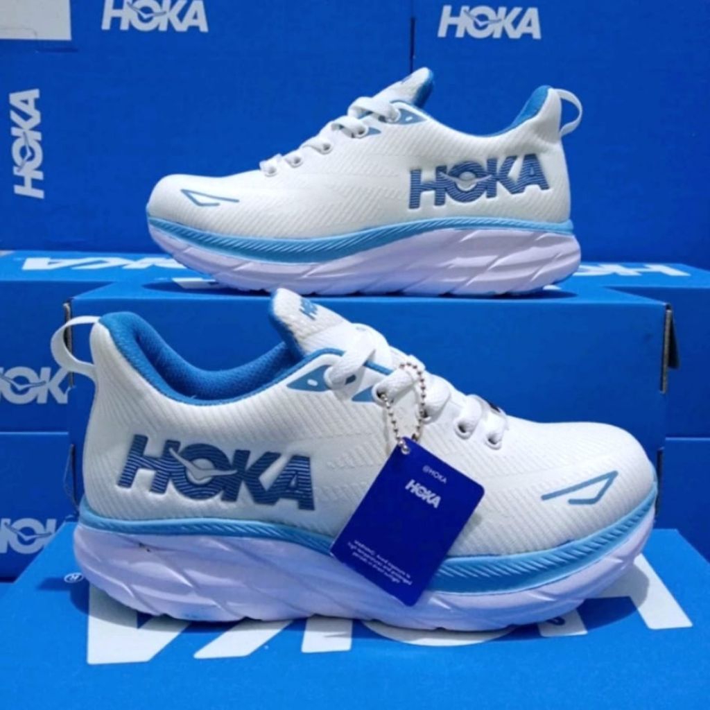 Hoka one sport รองเท้าผ้าใบลําลองผู้หญิงวิ่ง/จ๊อกกิ้งทุกวันสีเป็นกลาง