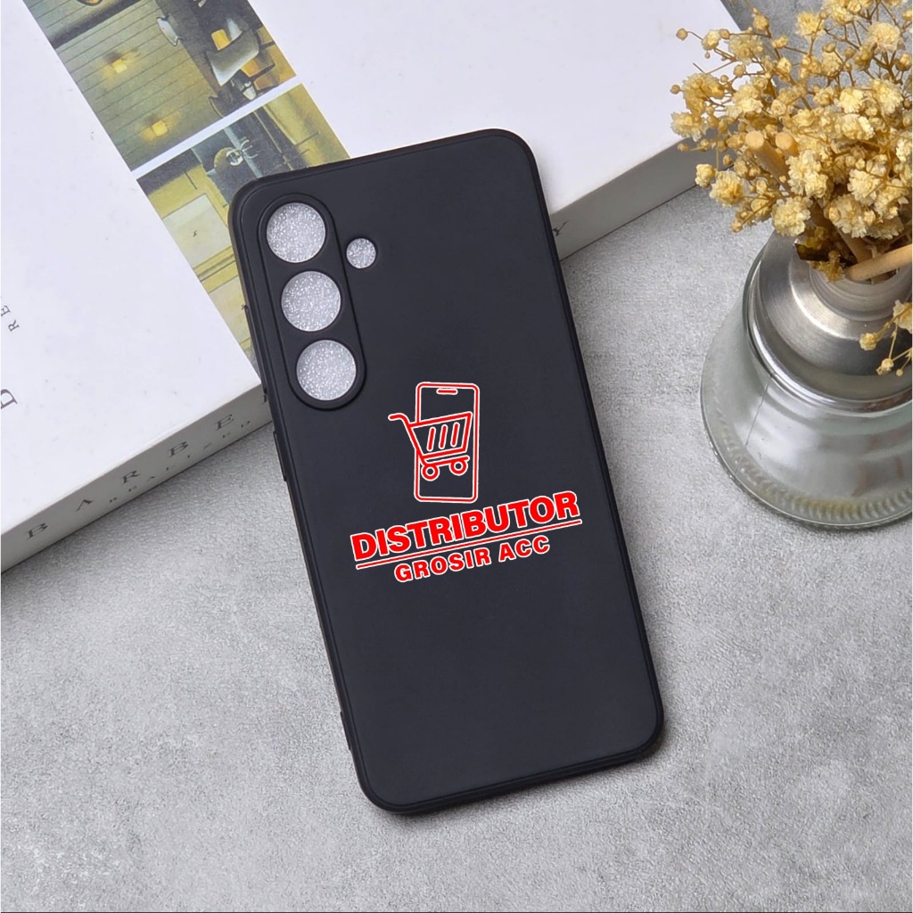 SAMSUNG A26 CASE MACAROON BLACK PREMIUM SOFT CASE สีดํา SAMSUNG A26