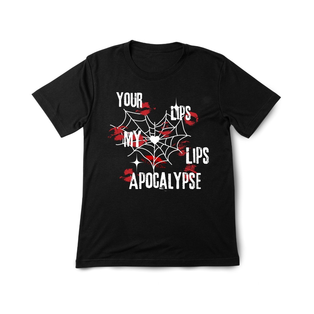 Your Lips Apocalypse V2 Black 24s Tshirt